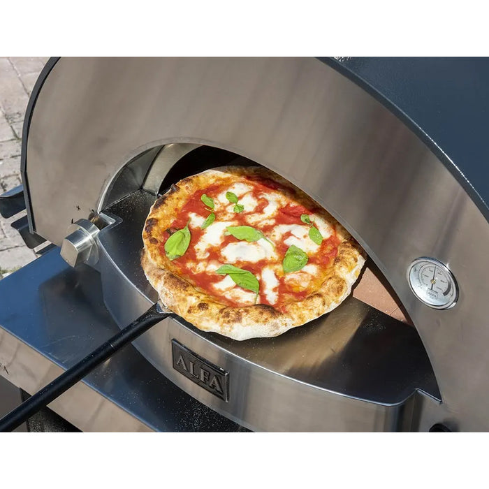 Alfa Classico 2 Pizze Gas Grey Pizza Oven - FXCL-2P-GGRA-U