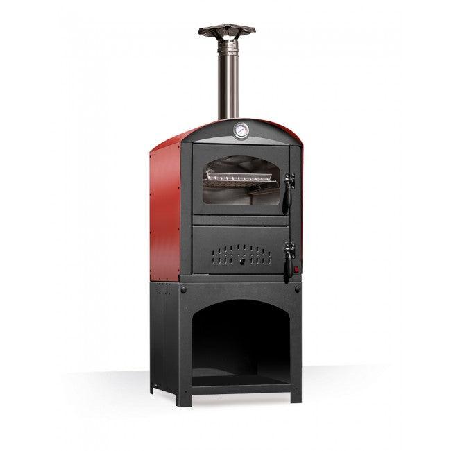 Clementi PICCOLO GIOIELLO Red Wood Pizza Oven