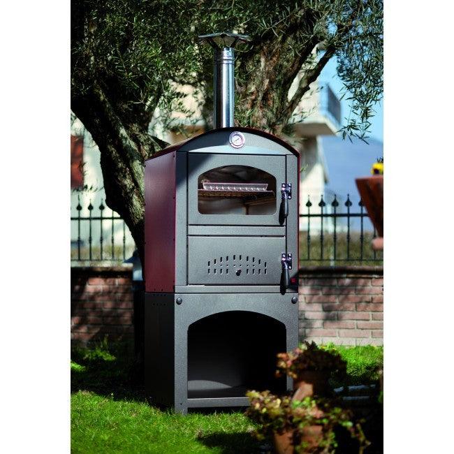 Clementi PICCOLO GIOIELLO Red Wood Pizza Oven