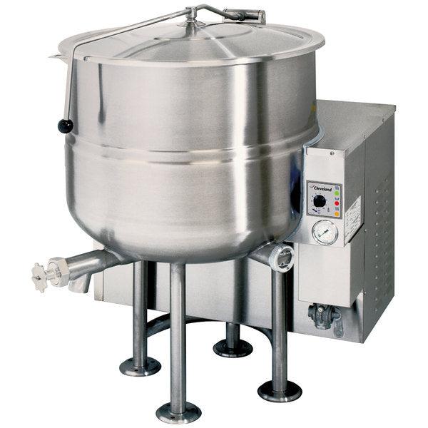 Cleveland KGL-40 40 Gallon Natural Gas Steam Kettle - 140,000 BTU - Nella Online