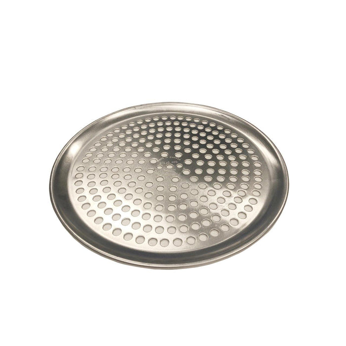 Crown Cookware 19" 20-Gauge Aluminum Perforated Pizza Pan - 500-07193