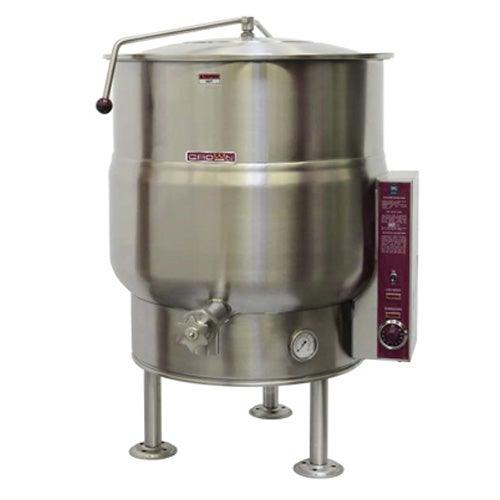 Crown Steam EL-60 60-Gallon Electric Steam Kettle - 208V - Nella Online