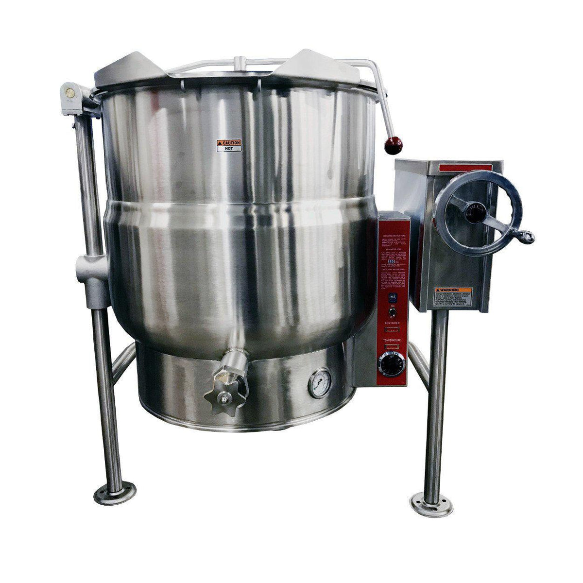 EL-100 Crown Stationary Kettle, electric, 100 gallon