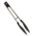 Danesco 1345306BK 7" Black Mini Tongs - Nella Online