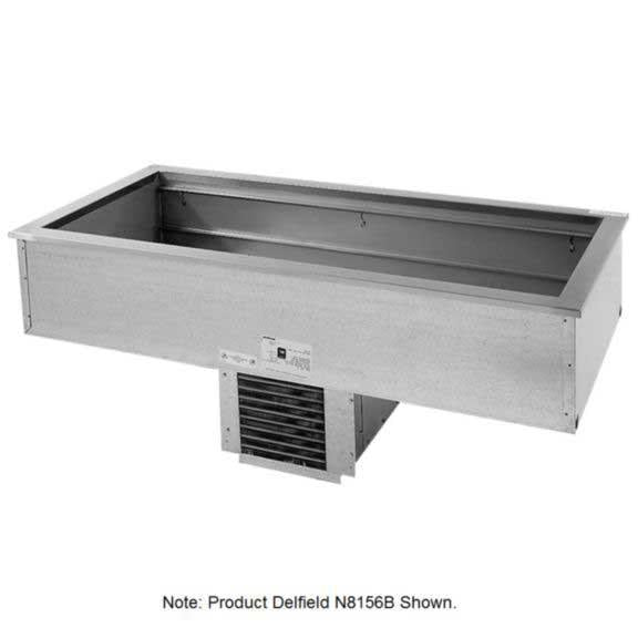 Delfield N8169B 5-Pan Drop-In Self-Contained Refrigerated Cold Pan - 115V, 1 Phase - Nella Online