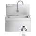 Nella 15" x 17" Knee Pedal Hands Free Sink - 600HS17KO - Nella Online