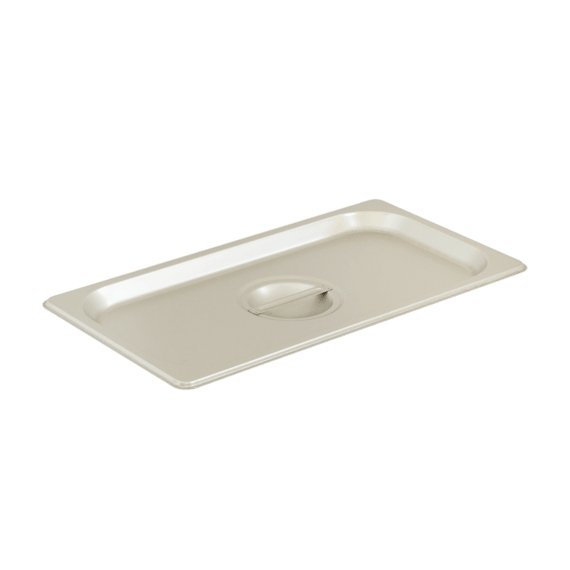 Browne 45548 Stainless Steel Cover for 1/3 Size Steam Table Pan - Nella Online