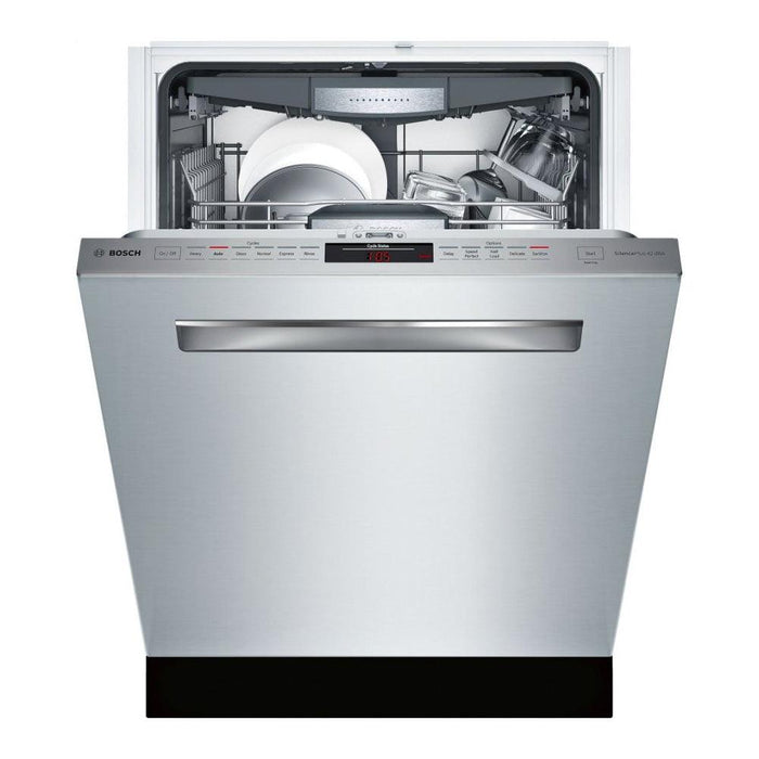 Bosch SHP7PT55UC 24" 800 Series Stainless Steel Pocket Handle Dishwasher - 120V/60Hz - Nella Online