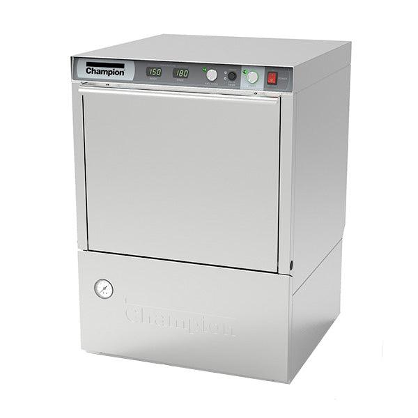 Champion UH230-B High Temperature Undercounter Dishwasher with Built-In Booster Heater - 40 Racks/Hour - Nella Online