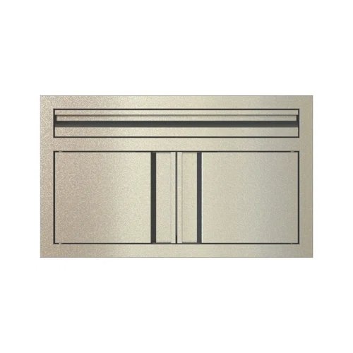 Ember Elegance Combo Outdoor Kitchen Insert - OKI‐CI‐00‐01 - Nella Online