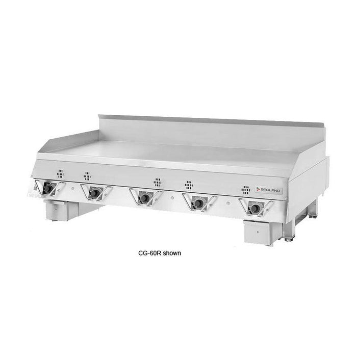 Garland CG-48R 48" Countertop Gas Griddle with Electronic Controls - 120,000 BTU - Nella Online