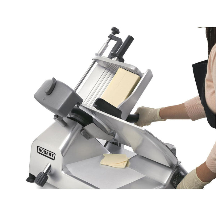 Hobart EDGE13 13" Manual Meat Slicer - 0.5 hp - Nella Online