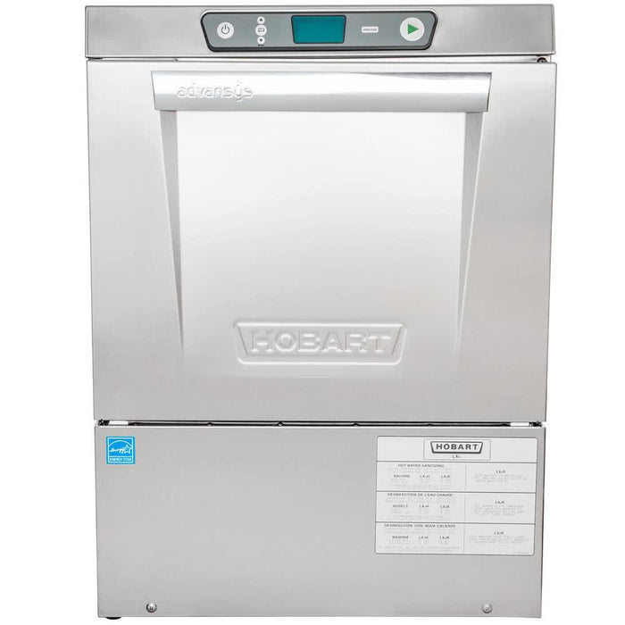 Hobart LXGeR-1 Advansys Energy Recovery High Temperature Glass Washer -  120/208-240V