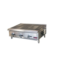 Ikon IRB-36 36" Radiant Natural Gas Charbroiler - 105,000 BTU