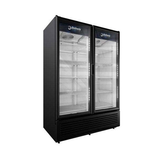 Imbera 54” Elite Series Two Section Glass Door Refrigerator - 41218 — Nella  Online