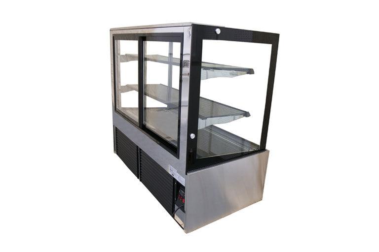 Kool-It 48” Flat Glass Refrigerated Display Case - KBF-48 - Nella Online