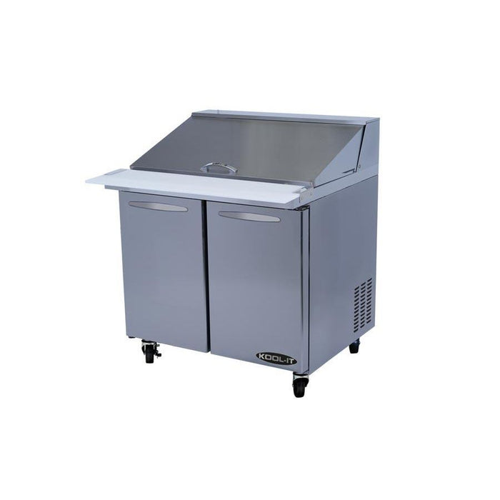 Kool-It KSTM-36-2 36" Mega Top 2-Door Sandwich Prep Table