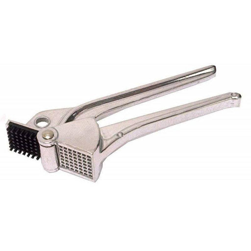 Magnum 3009 7.5" Cast Aluminum Garlic / Onion Press with Self Cleaning Mechanism - Nella Online