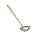 Magnum 5003 8 Oz. Stainless Steel Perforated Chinese Ladle with Round Wooden Handle - Nella Online