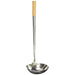 Magnum 5008 10 Oz. Stainless Steel Chinese Ladle with Round Wooden Handle - Nella Online