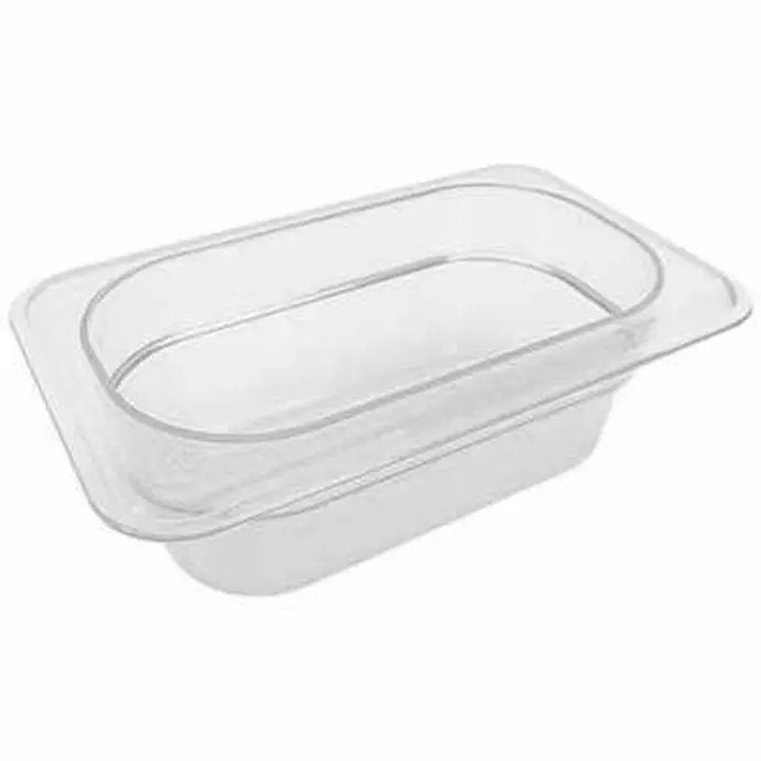 Magnum 59902 1/9 Size Clear Polycarbonate Food Pan - 2.5" Depth - Nella Online