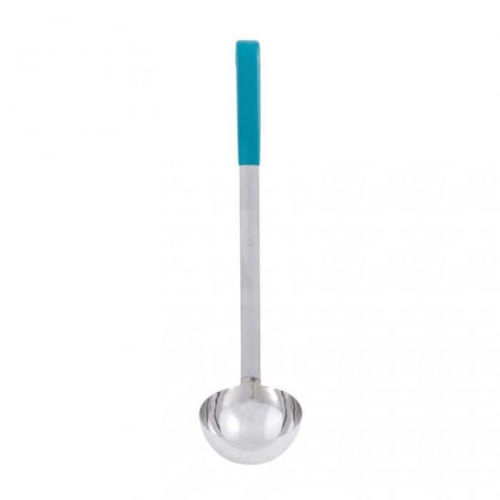 Magnum MAG72106 6 Oz. Teal Stainless Steel Serving Ladle - Nella Online