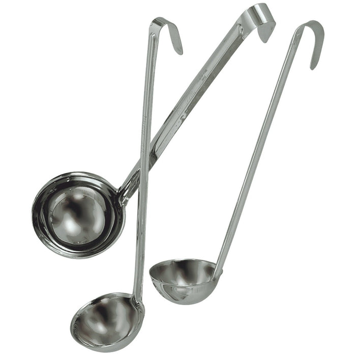 Magnum LOP-60 6 Oz. One-Piece Stainless Steel Ladle - Nella Online