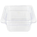 Magnum PCP-164 4" Deep Polycarbonate Food Pan - 1/6 Size - Nella Online