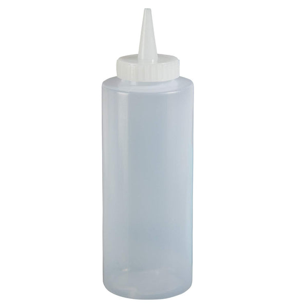 Update International SBC-24 24 Oz. Clear Squeeze Bottle - 6/Pack — Nella  Online