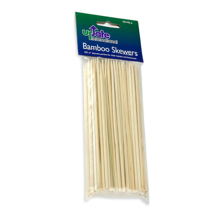 Magnum SKWB-6 6" Bamboo Skewer - 100/Bag - Nella Online