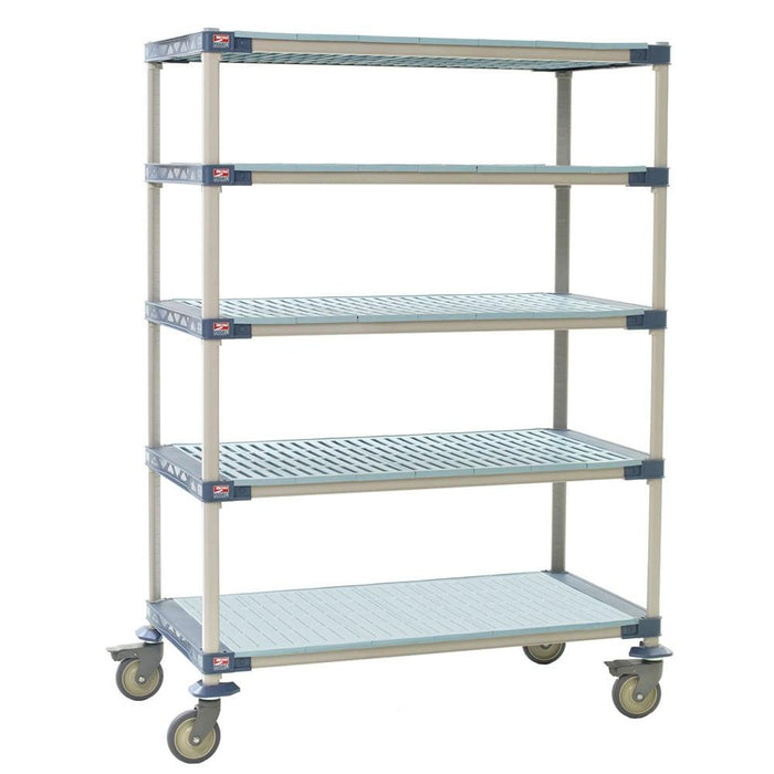 MetroMax 74" x 18" Polymer Louvered Shelf Kit - 5X337PG4 - Nella Online