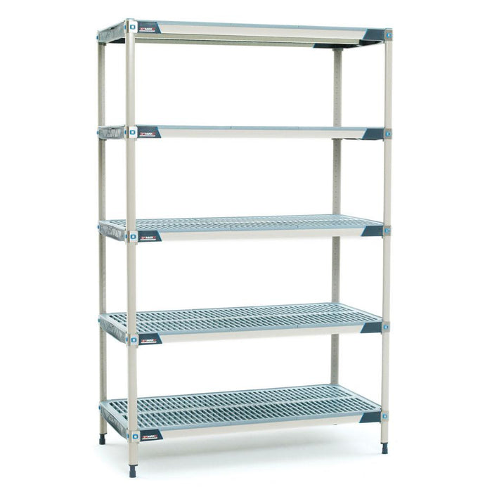 MetroMax 74" x 24" Polymer Louvered Shelf Kit - 5X537GX3 - Nella Online