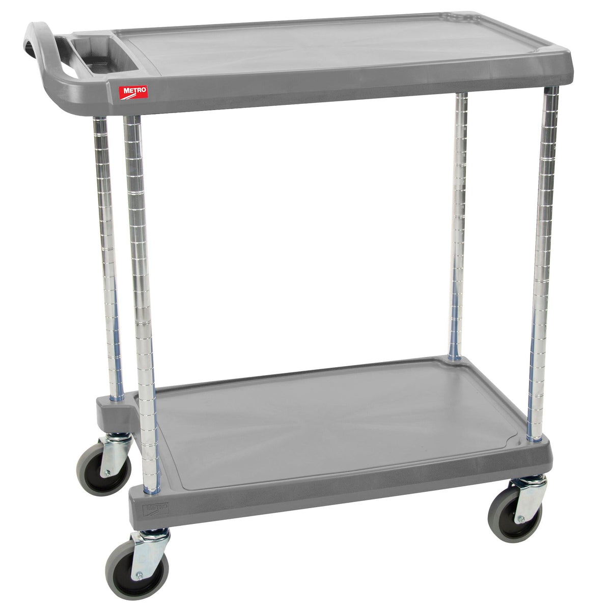 Metro MW Series Utility Cart with 3 Wire Shelves