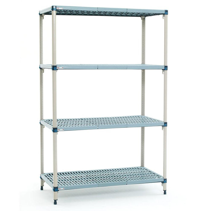 MetroMax 63" x 36" Polymer Louvered Shelf Kit - Q536G3 - Nella Online