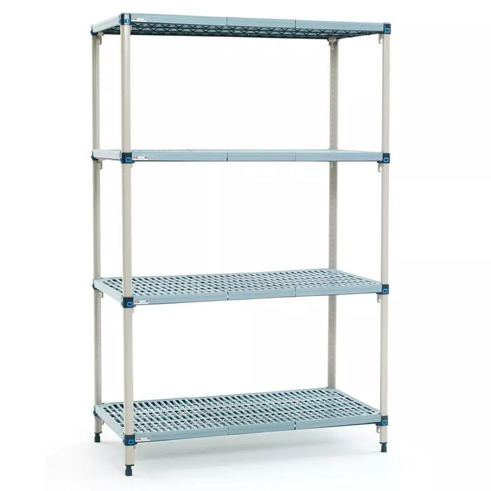 MetroMax 74" x 36" Polymer Louvered Shelf Kit - Q566G3 - Nella Online