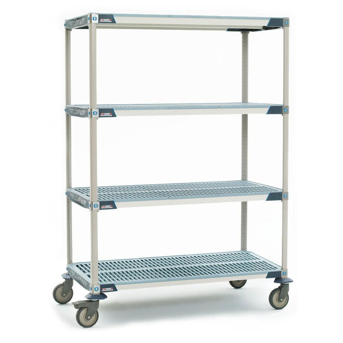 MetroMax 24" x 48" Polymer Louvered Shelving Unit - X556BGX3 - Nella Online