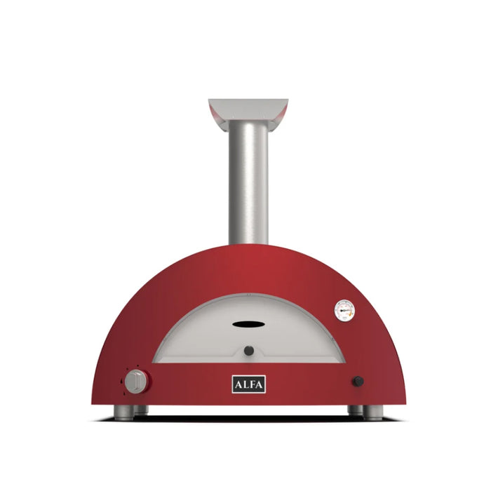 Alfa Moderno Red 2 Pizza Gas Pizza Oven - FXMD-2P-GROA-U