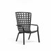 Nardi Folio Antracite Outdoor Reclining Arm Chair - Nella Online