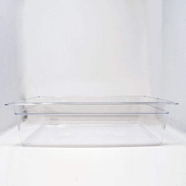 Nella Full-Size Polycarbonate Clear Food Pan, 5.87" Deep - 80078