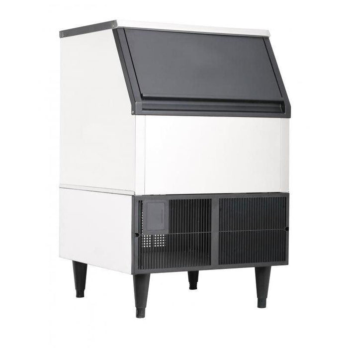 Nella 24” Water Cooled Undercounter Regular Sized Cube Ice Maker - 264 Lbs. - 27936