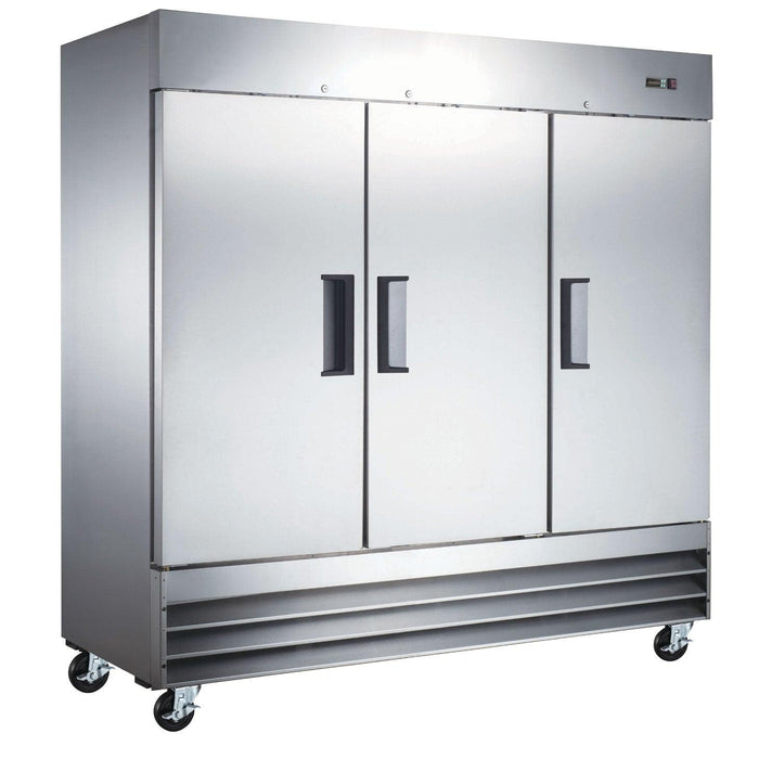 Nella 81" Solid 3-Door Reach-In Freezer