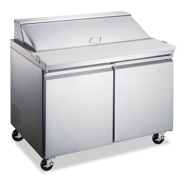 Nella 47” 2-Door Refrigerated Prep Table - 50046