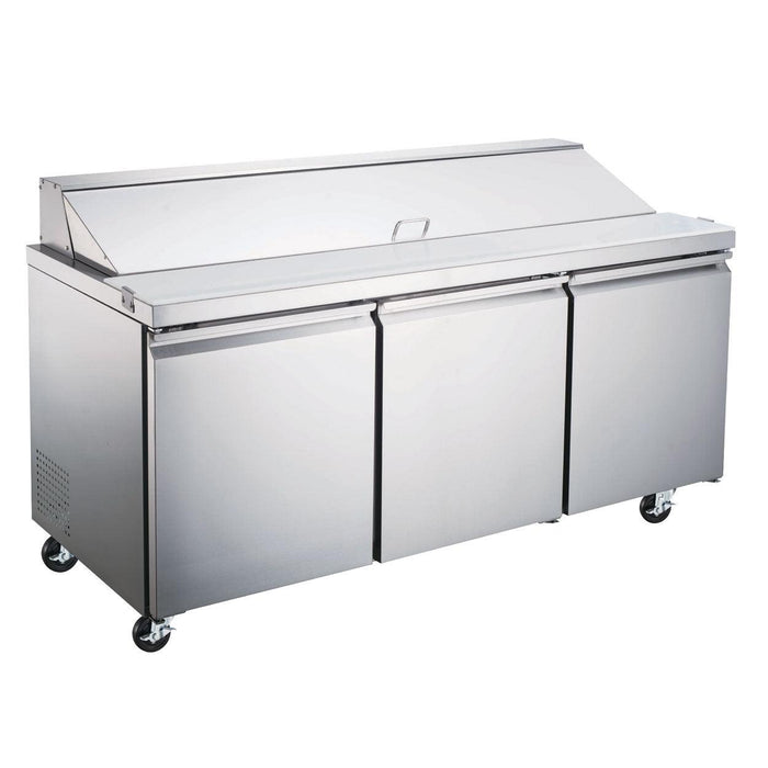 Nella 70” 3-Door Refrigerated Prep Table