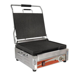 Nella 12" x 15" Ribbed Sandwich Grill 120V - 19936