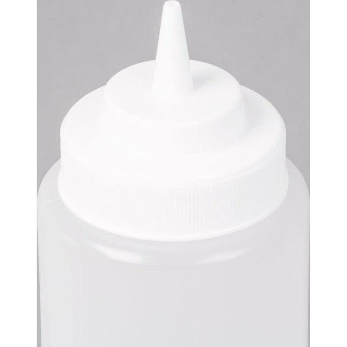 Nella 16 Oz. Clear Plastic Squeeze Bottle - 6/Pack