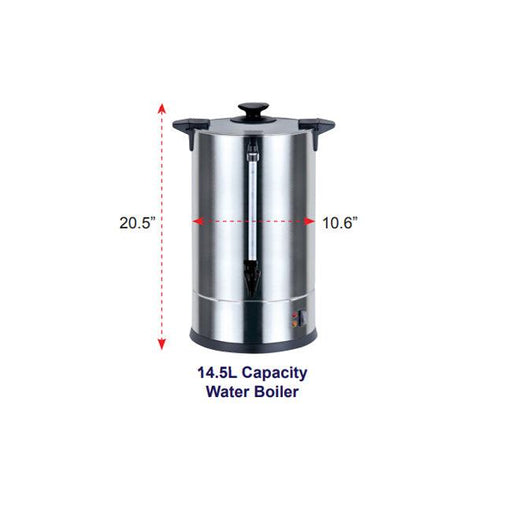 Bunn 43600.0026 H5X Stainless Steel 5 Gallon 212 Degree Hot Water Dispenser  - 120V
