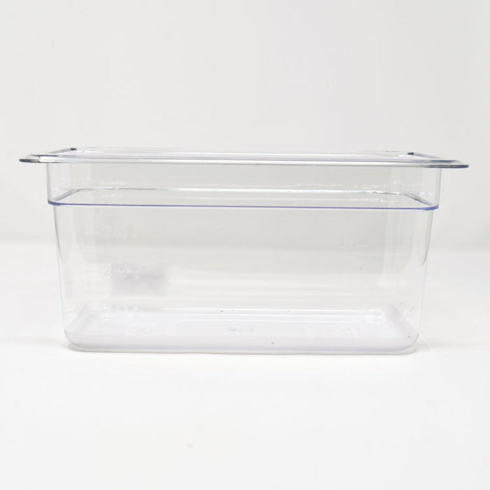 Nella 1/3 Size Clear Polycarbonate Food Pan 5.8" Deep - 80059 - Nella Online