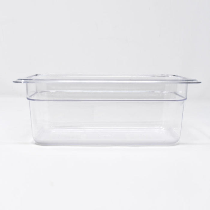 Nella 1/4 Size Clear Polycarbonate Food Pan 4" Deep - 80062 - Nella Online