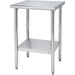 Nella 20" X 24" Stainless Steel Utility Table - SS2024-31 - Nella Online