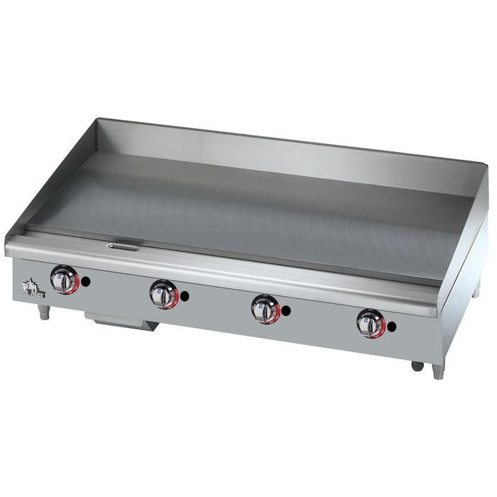 Star 648TF Star-Max 48" Gas Griddle With Thermostatic Control - 113,200 BTU